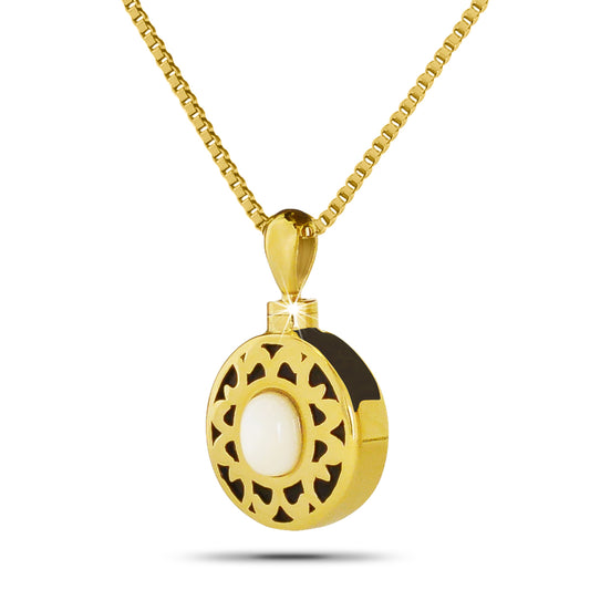White Stone Necklace