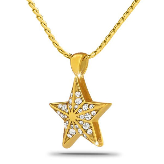 Star Bright Gold Steel Keepsake