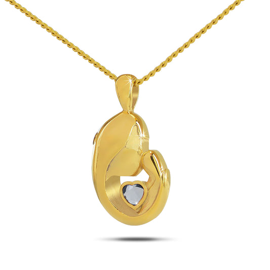 June Mothers Love w/ Alexandrite Pearl Gold Plated steel